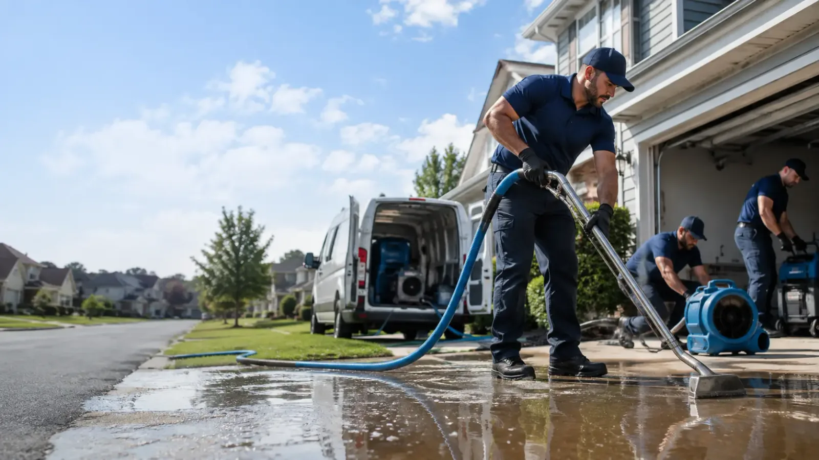 Flood Damage Restoration in Uledi, PA